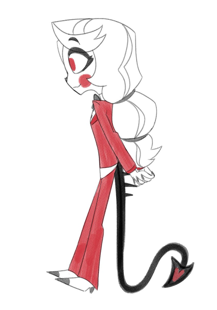 KhiraMusgrave's tweet image. design pencil is still one of my favorite texture brushes to play with.
#HazbinHotel #Charlie