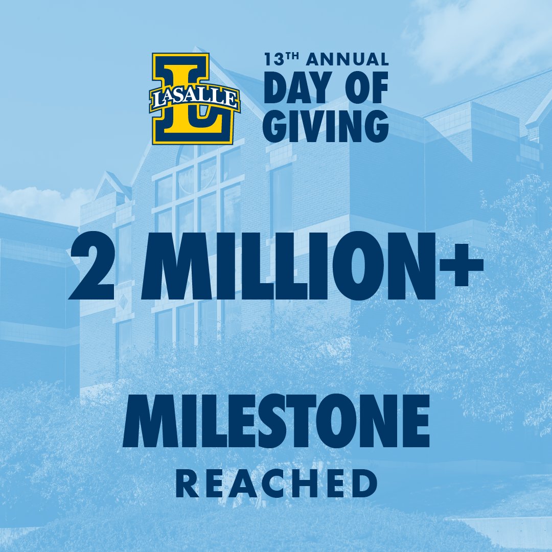 La Salle University tweet media