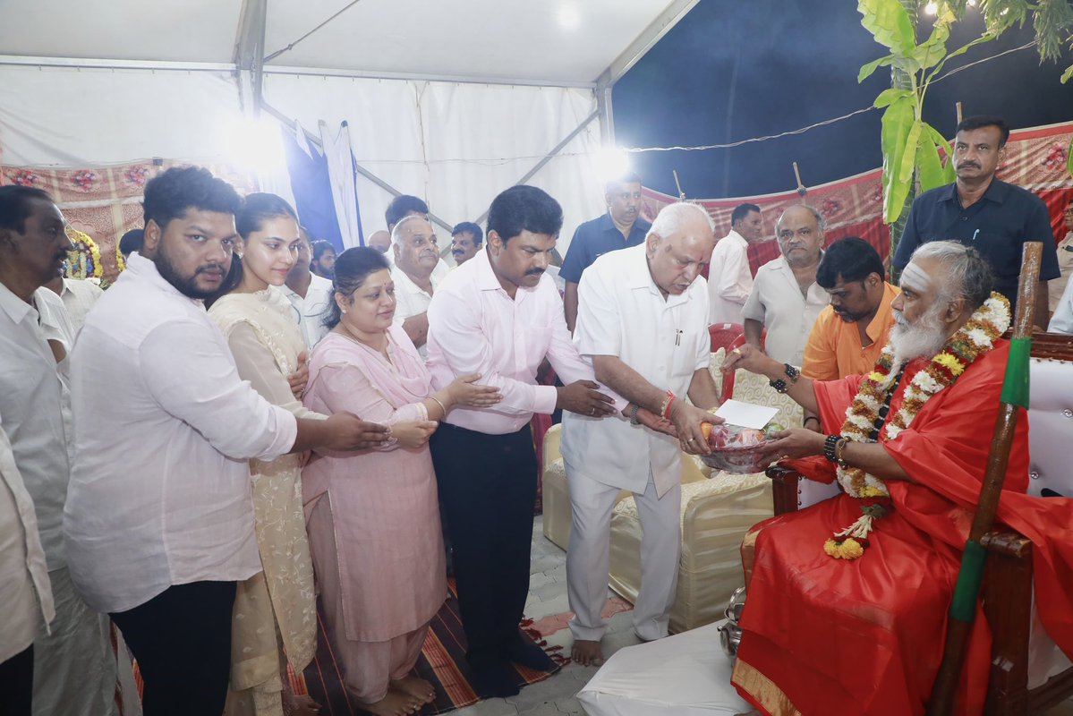 B.S.Yediyurappa tweet media