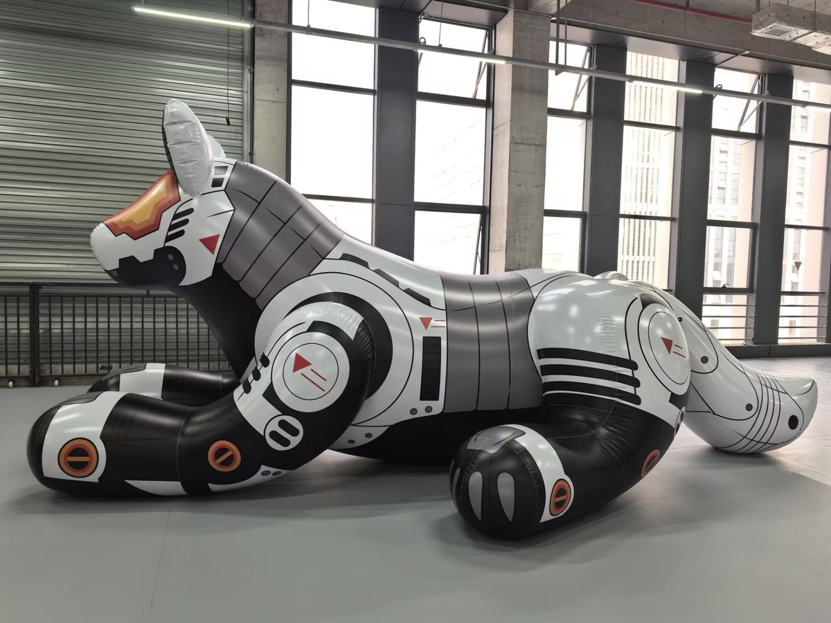 BeiLeInflatabl1's tweet photo. I really like this tech-savvy mechanical wolf.＃inflatable
＃wolf
#inflatablewolf https://t.co/PV1NrlB58J