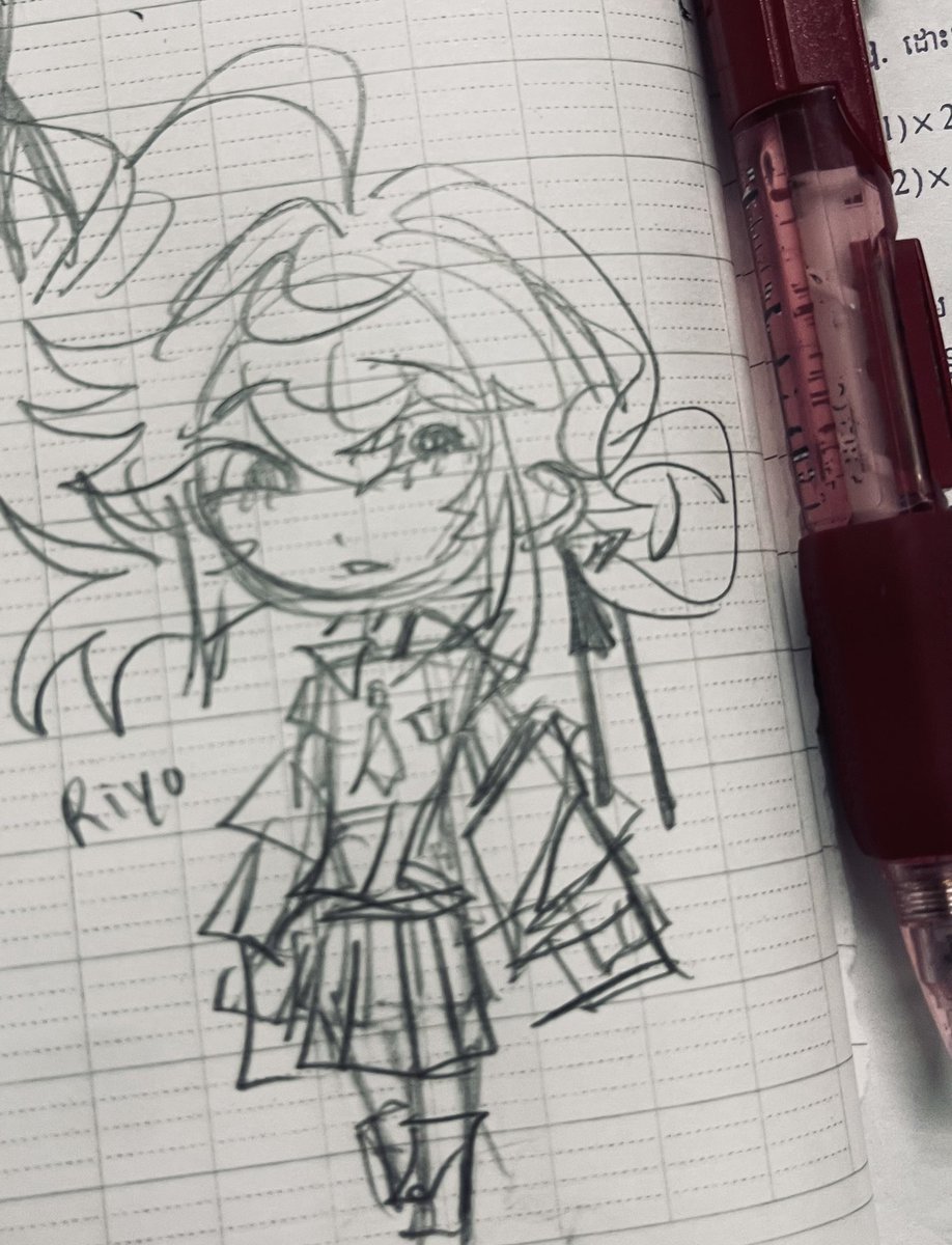 lavenderartist1's tweet image. School au amo and riyo 😛#gachiart