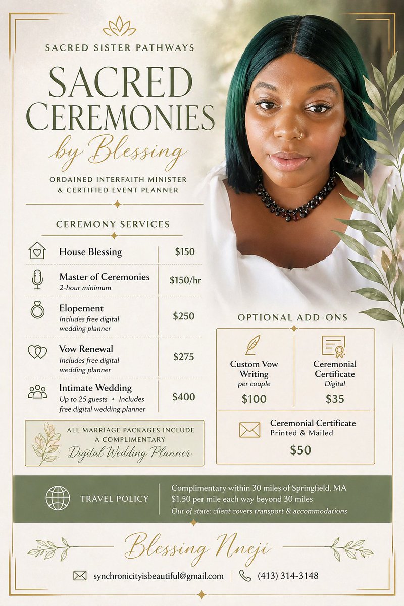 BlessIsHerName's tweet photo. FINALLY LAUNCHING
Sacred Ceremonies by Blessing https://t.co/CUrlAN3fLg