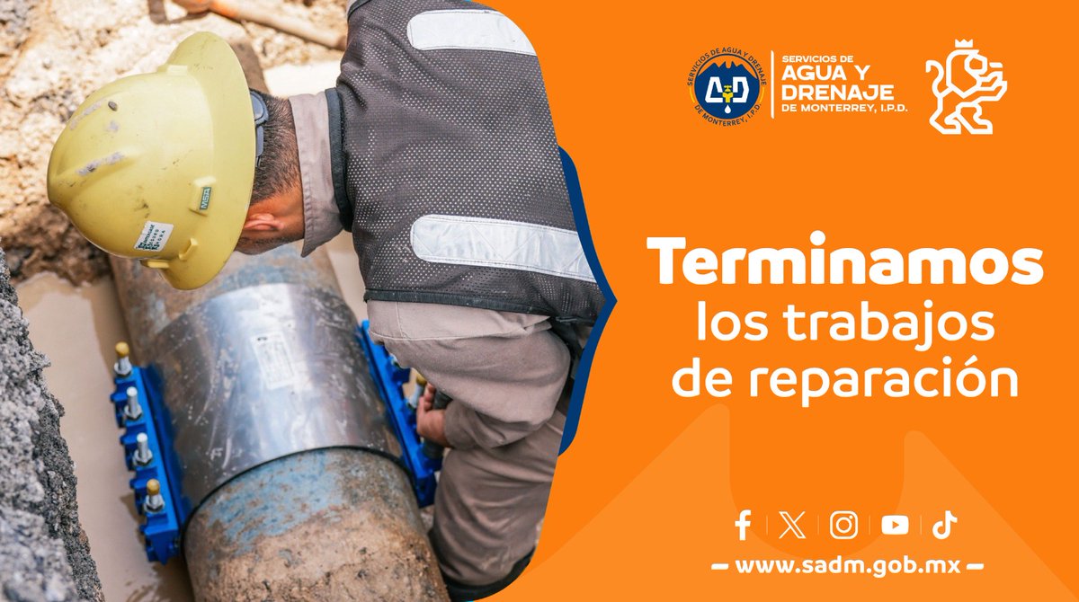 Agua y Drenaje Mty tweet media