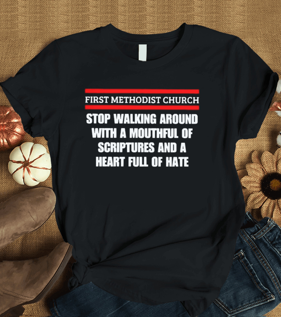 busmerchcom's tweet image. I need a second opinion: This "Stop Walking Around with a Mouthful of Scriptures and a Heart Full of Hate" T-shirt really hits home for me. It’s a reminder of what faith should embody. busmerch.com/product/t-shir…

#Faith #Christianity #Tshirt #BusMerch