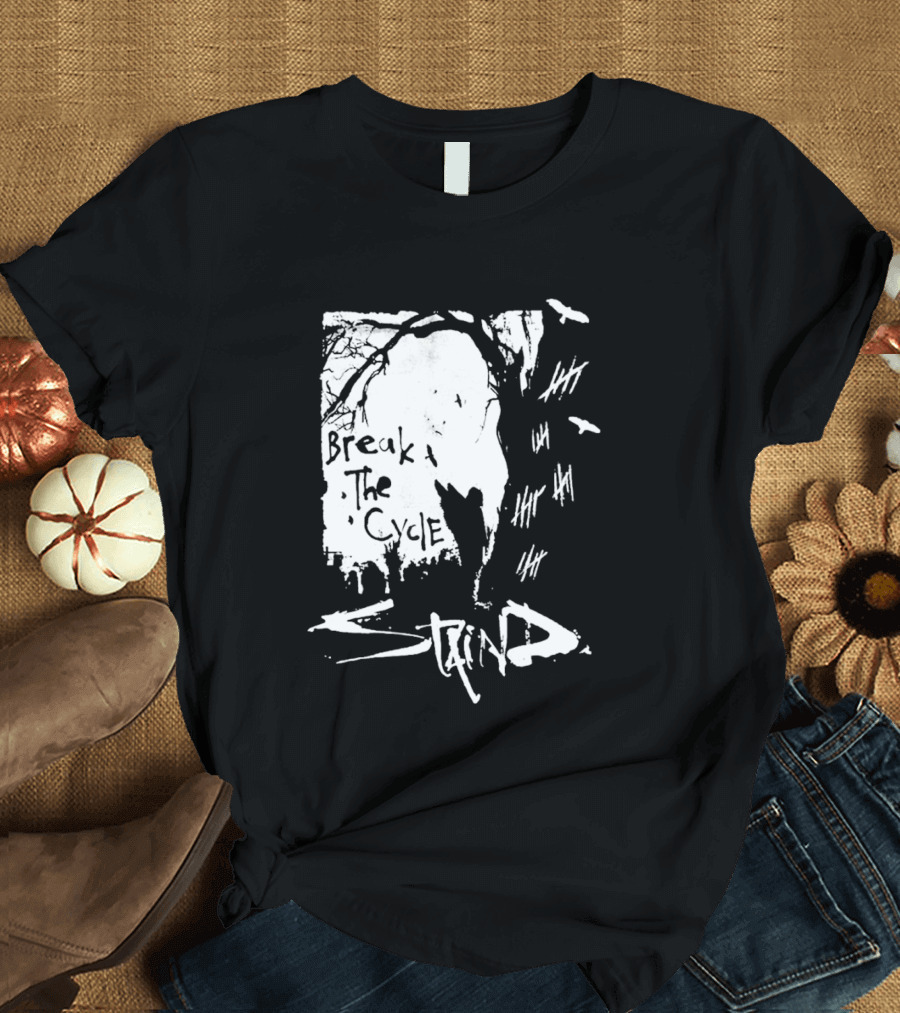 busmerchcom's tweet image. Real question: Who else feels nostalgic for Staind's "Break the Cycle"? This 25th anniversary tee is such a blast from the past! 🎸 It takes me back to some great concert memories. busmerch.com/product/t-shir…

#Staind #BreakTheCycle #Anniversary #MusicMemories