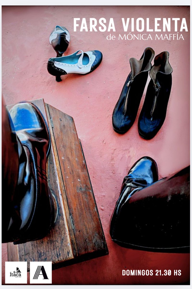 bardolatria's tweet image. Feliz de estrenar “Farsa violenta", relectura de #LaZapateraProdigiosa de #Lorca tras años de investigación sobre Agustina, la verdadera zapatera. 
Orden de mérito N°1 @inteatro_ar producción de Teatro Musical.
Domingos de mayo y junio 21:30hs
#Teatro Ítaca (Humahuaca 4027) CABA