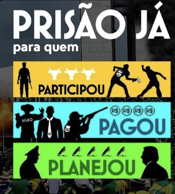 <a href="/fernandapsol/">Fernanda Melchionna</a> <a href="/mariarita4141/">Mallu</a> SEM ANISTIA
DOSIMETRIA É GOLPE
LUGAR DE GOLPISTA É NA CADEIA.