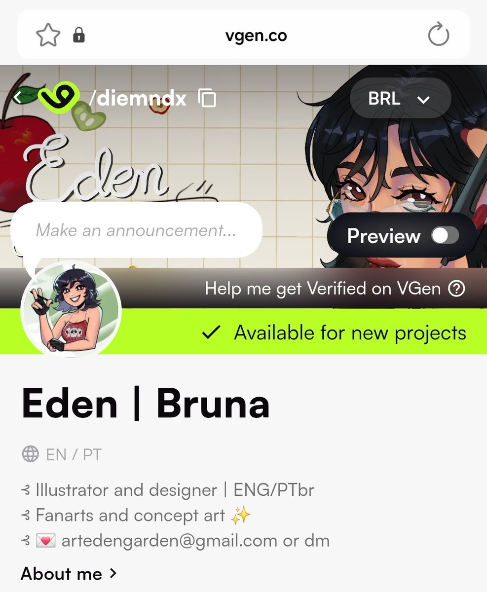 𝐸𝑑𝑒𝑛༉ | VGen COMMS OPEN!! tweet media