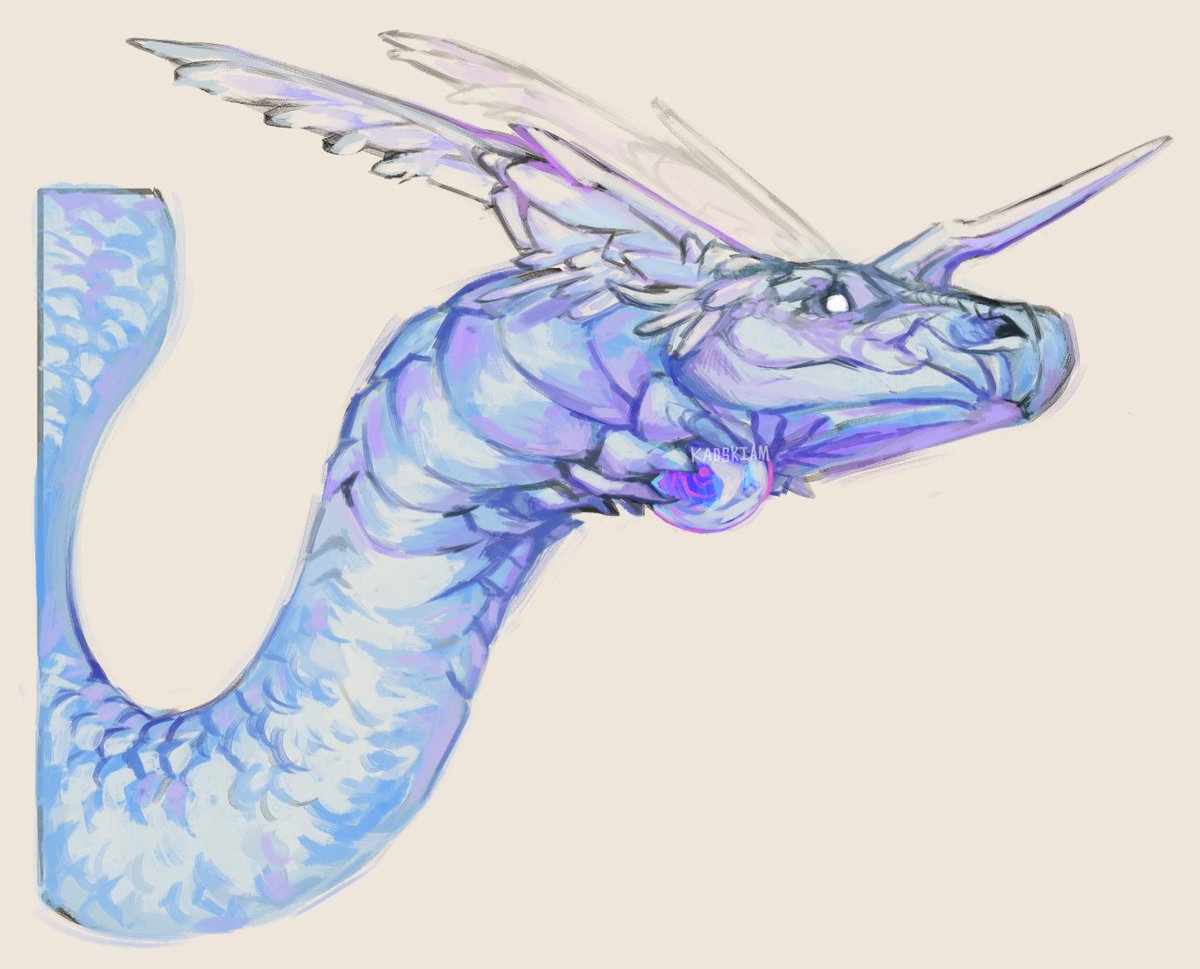 Your average dragonair. #Pokemonfanart