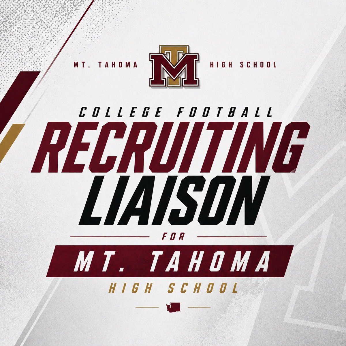 Ryan_Clary_'s tweet photo. Excited to officially join @MountTahomaFB as the College Football Recruiting Liaison!  Excited to have college coaches checking out our student athletes! https://t.co/80MM7MJcY8
