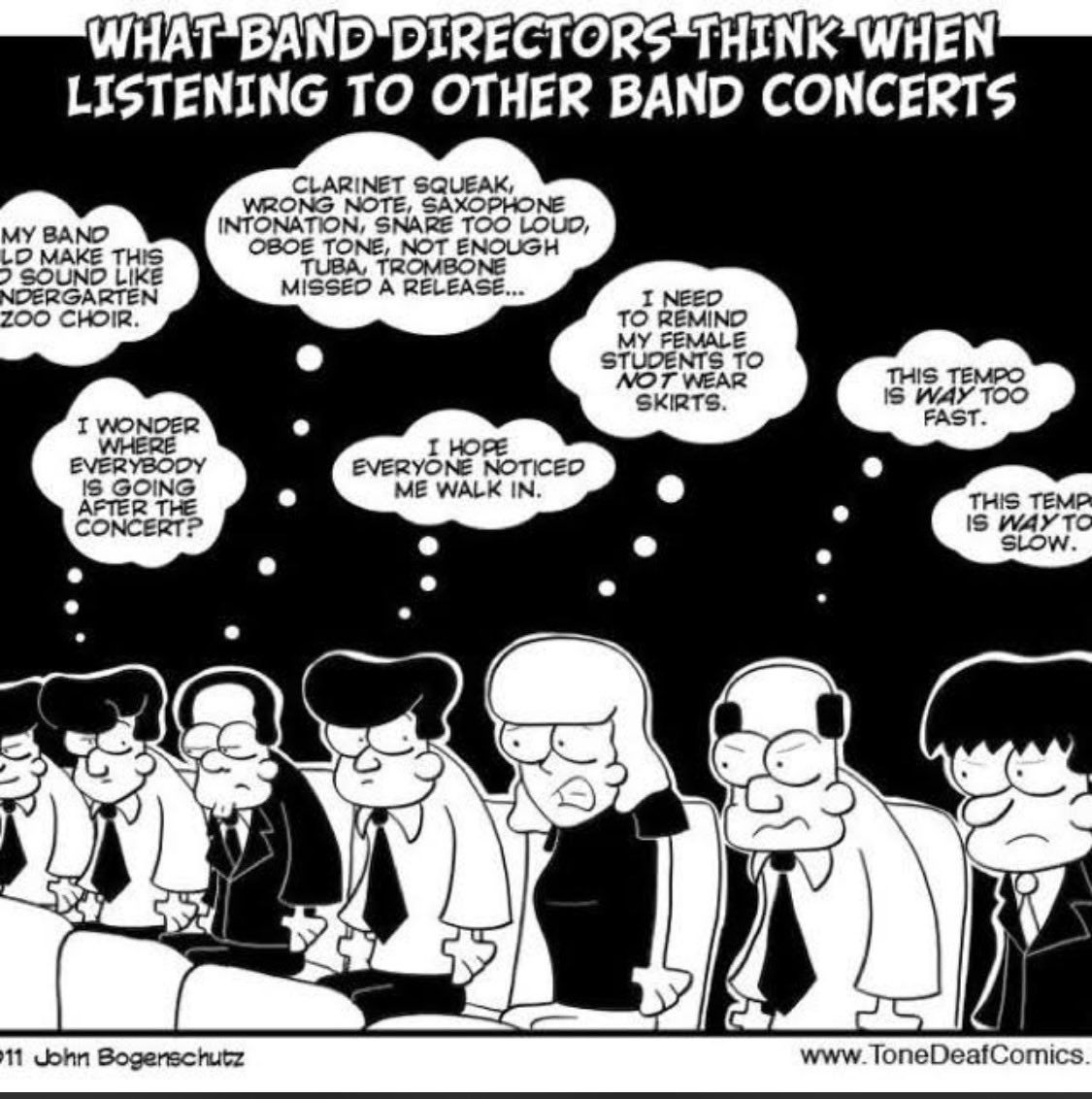 playinglesshurt's tweet image. #jokeoftheday And guess what the #musicians are thinking about? #music