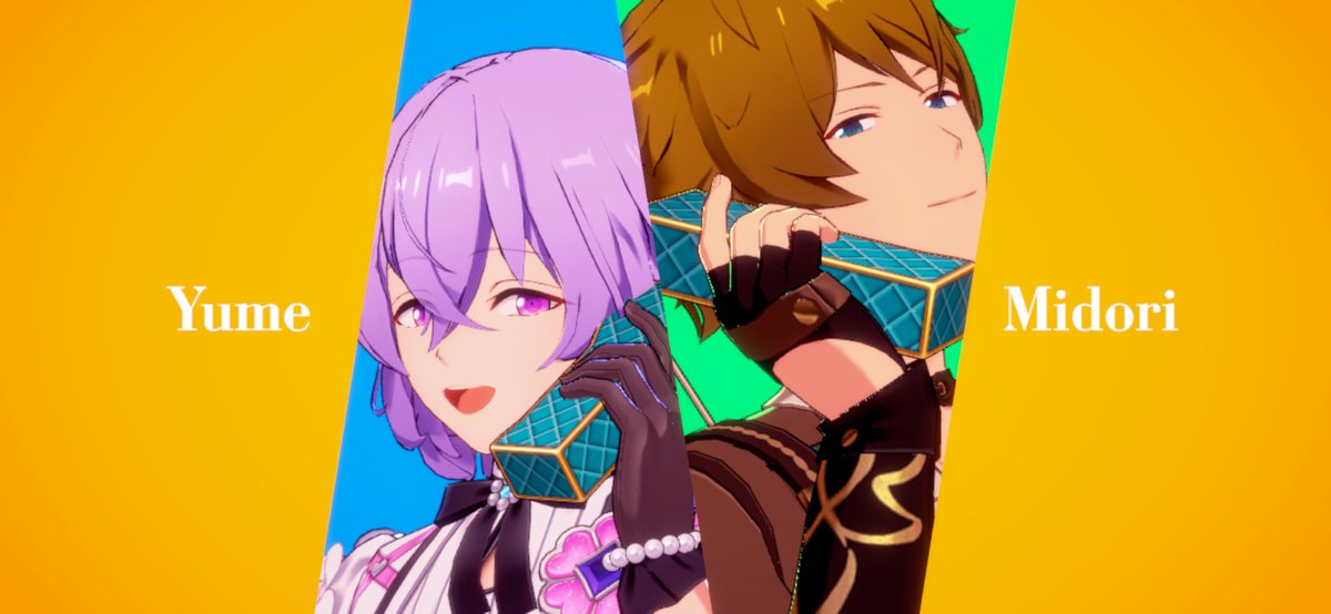 te_y56's tweet photo. 仲良し嬉しすぎる😭💜💚
狩人の翠さまと踊らせた（❔） https://t.co/F26HvLCwNm
