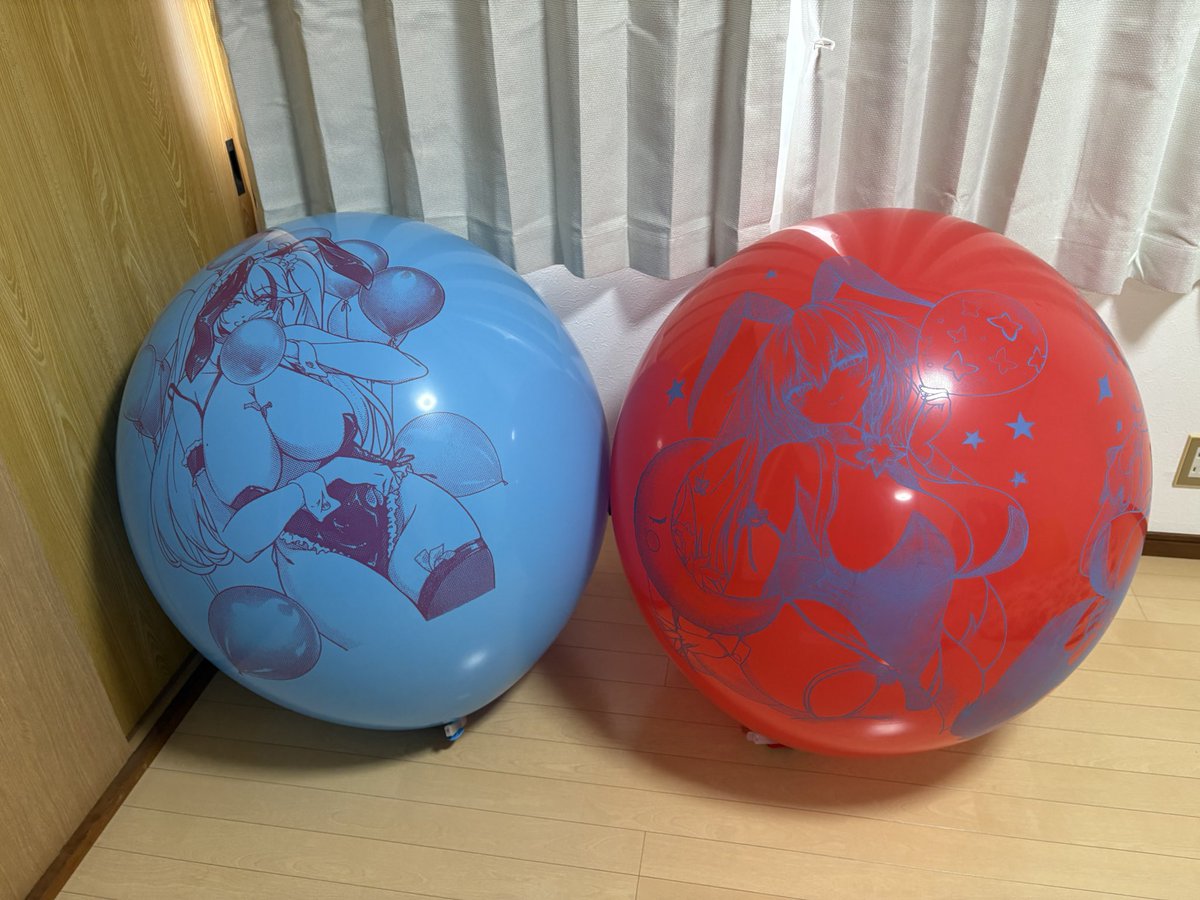 maxkyon3's tweet photo. ちまきさんのデッカい🎈
膨らますとインクが鮮やかでえっちいい
1回目の膨らましはツヤと張りがたまらない
多面印刷ありがとうございました！
#ちまきのアトリエ https://t.co/jvpObu7nPz
