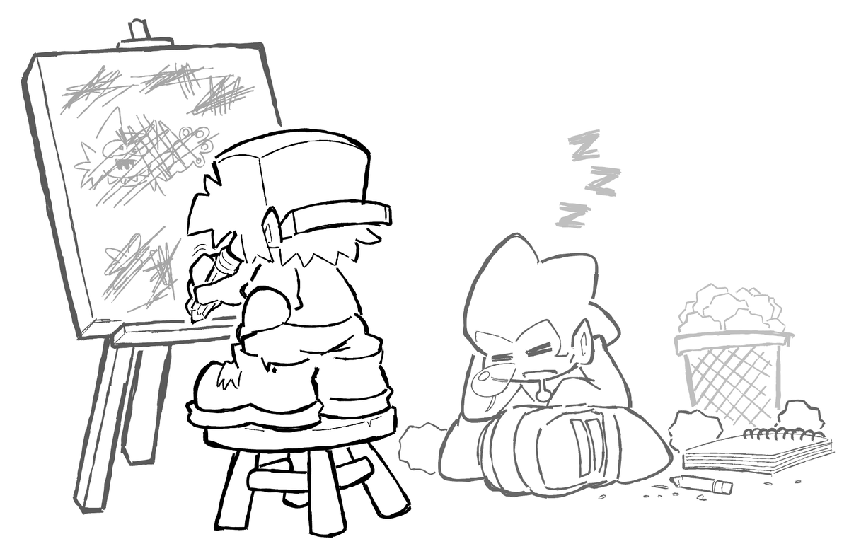 KaiyenaArtist 🧡 (primarily active on Discord) tweet media