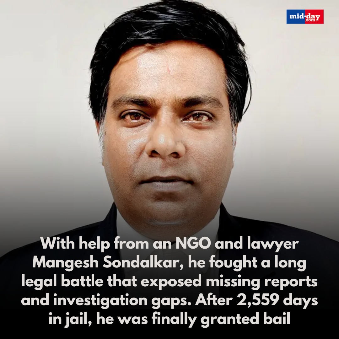In Mumbai, 37-year-old scrap collector Sandeep Chaurasiya spent nearly seven years in Arthur Road Jail in a murder case he claims he had no connection to.

Arrested by Vakola Police in 2019, he says he wasn’t told the charges for months. With support from NGO Dard Se Hum Dard, he