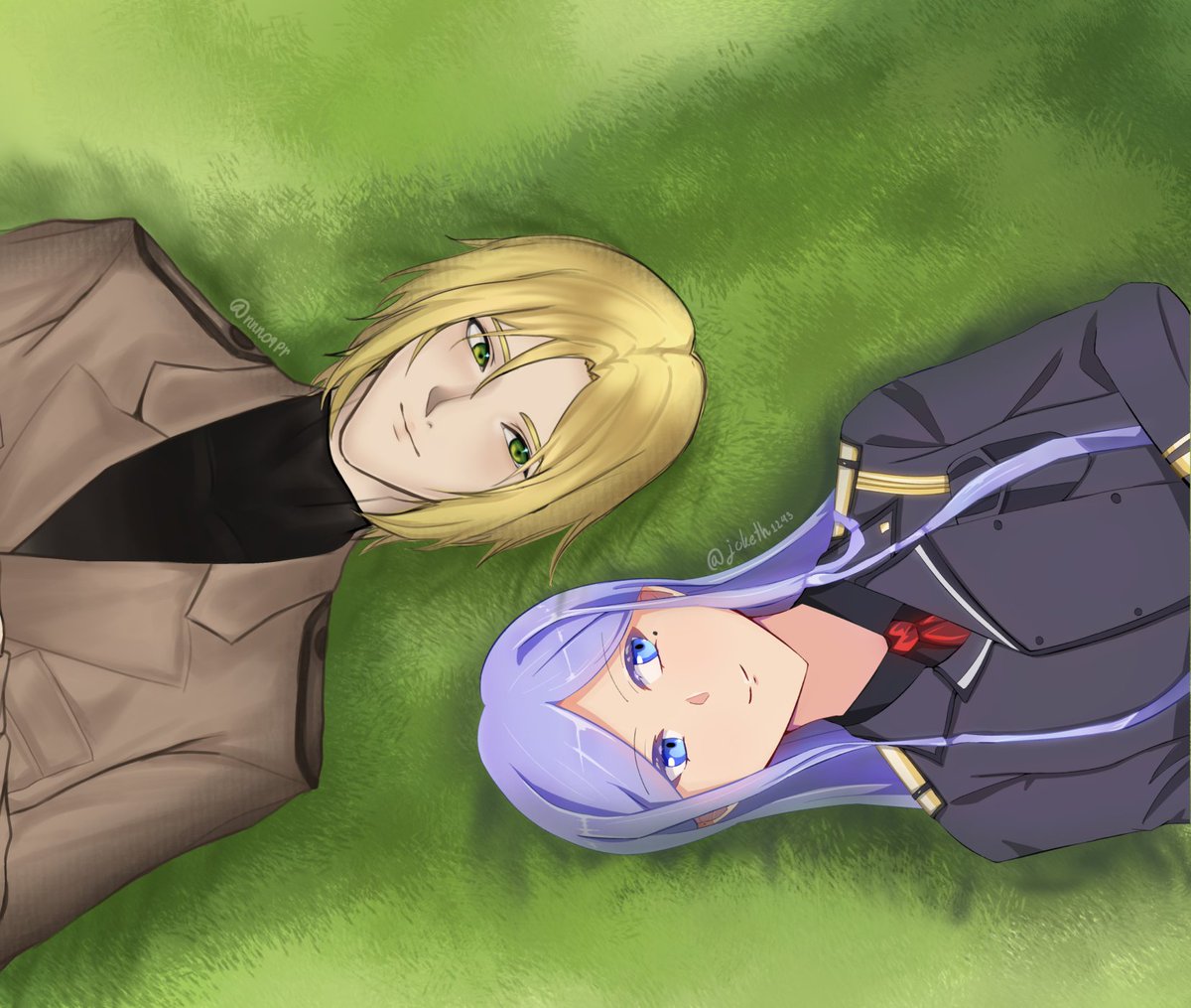 Collab with 🎨✨ Daiya: @nnn09pr Anju: @joketh1234 #EightySix