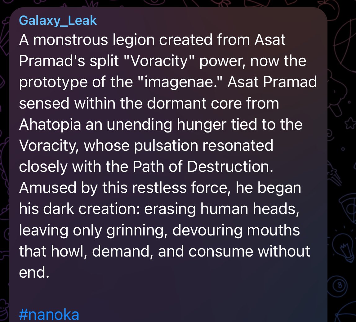 DailyLaMancha's tweet photo. MASSIVE 4.3 SPOILERS / LEAKS
.
z
z
z
z
z
z
z
z
z
z
z
z
z
z
z
z
z
z
z
z
z
z
z
z
z

“Devouring mouths that HOWL” https://t.co/ExcD7ZRIIH