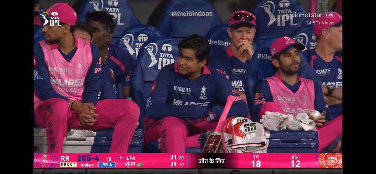 gaurav_im45's tweet image. Vaibhav Suryavanshi can easily get 30-35 crore in next mini auction or 2028's mega auction. 

He is a brand now for sure.✔️ 
People turn on the TV set just to see a glimpse of his outstanding batting. 

#AzizYıldırımVakti #Auction 
#Vaibhav #iplrecords