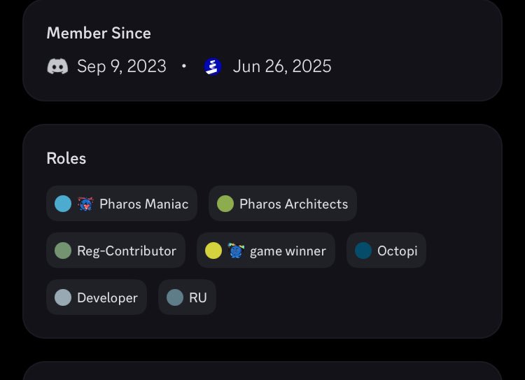 amsyomar's tweet photo. Hey @Kiwi_Nod 

They don’t know I saw Pharos before everyone started talking about it.

While others wait for hype, I’m already watching the ecosystem grow, testing the network, and learning the vision early

Pros addy: 0x8249D9E651a8BE856D67E8cC367f47AFFaD38385
Proof…@Kiwi_Nod https://t.co/eZ5CcZkYGy