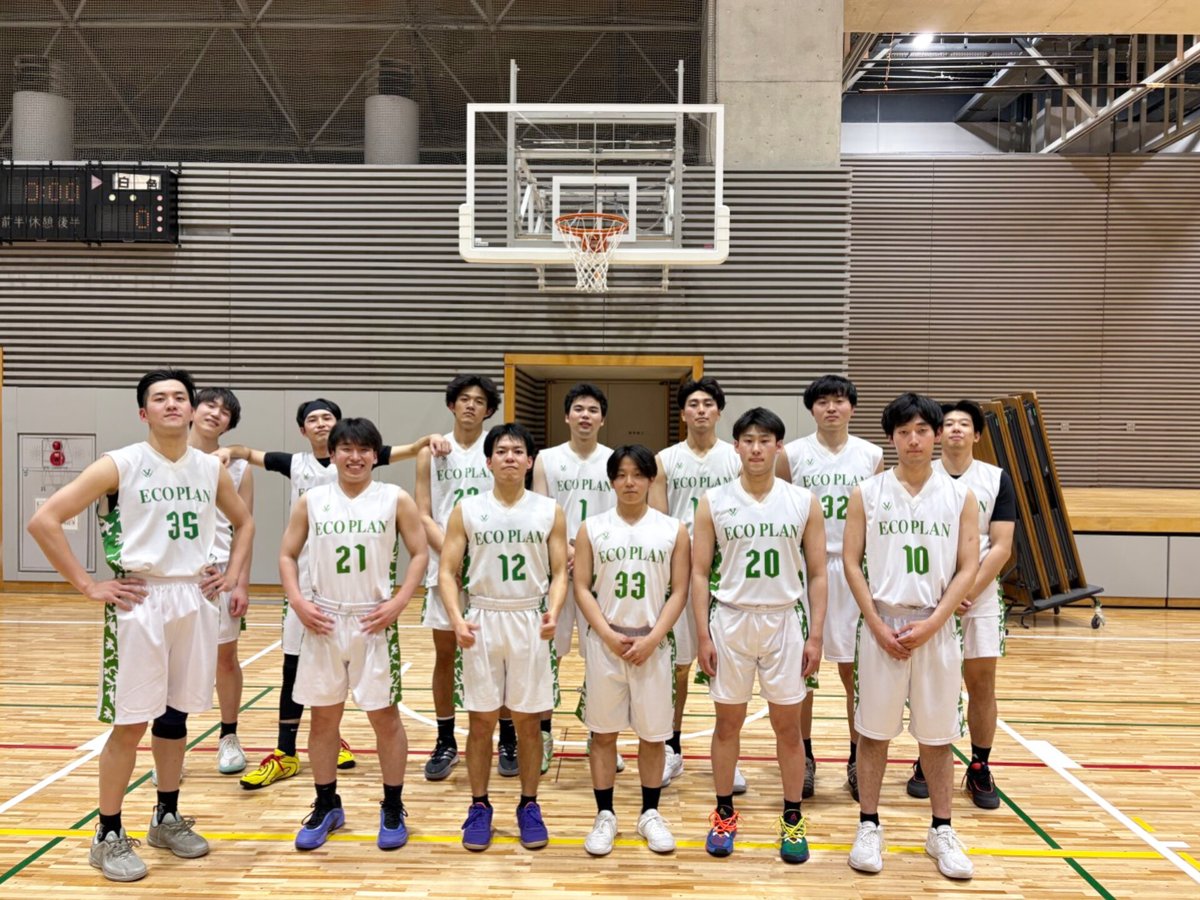 株式会社エコ・プラン バスケットボール部 tweet media