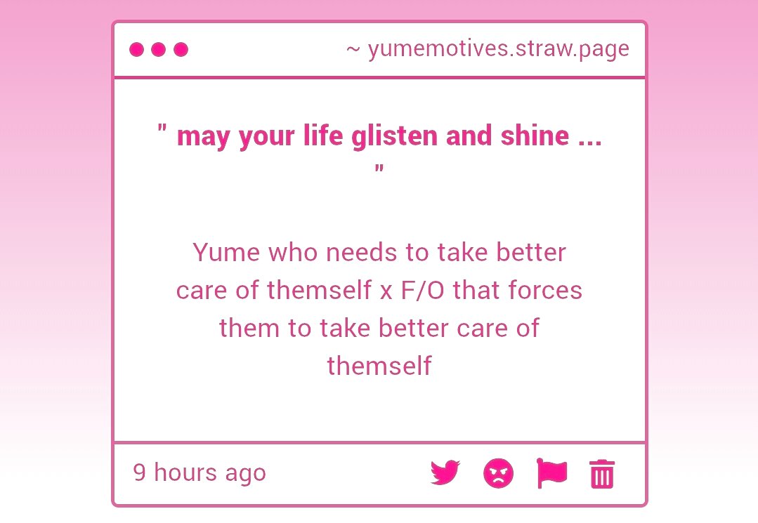 Yume Motivation! tweet media