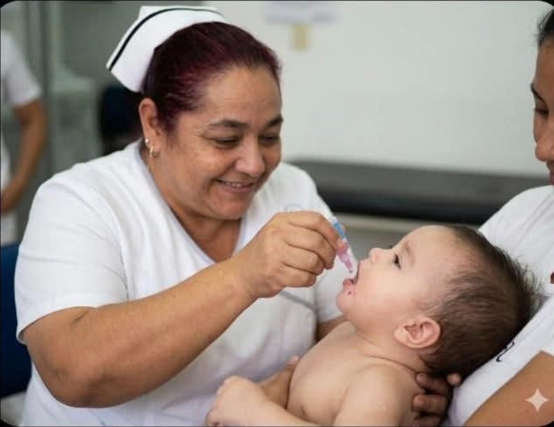 Inició en #PinardelRío como en toda #Cuba la campaña de vacunación antipoliomelitis. #CubaPorLaVida