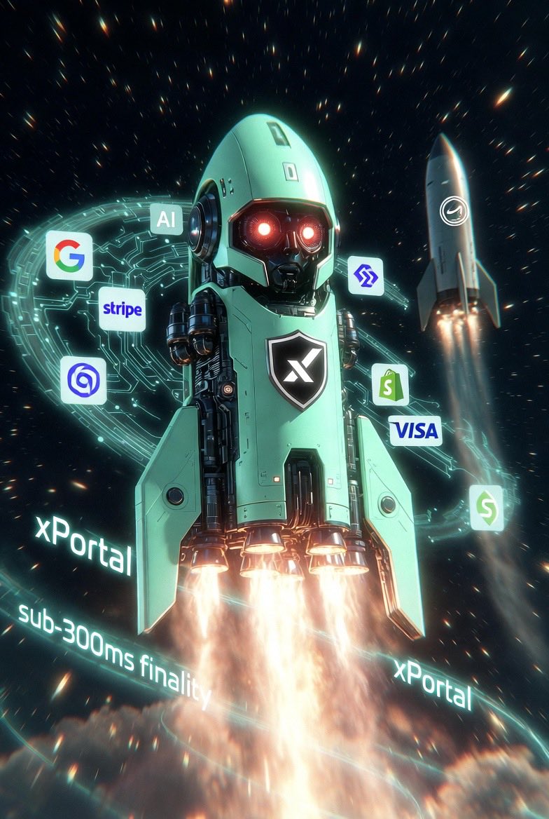 Adrian25899's tweet photo. GM #MultiversX 🚀

Quick comparison most chains won’t touch:

#Solana’s out here with the hype and $50B+ market cap…

#MultiversX sits at ~$125M with six LIVE agentic commerce protocols already settling on #Google, #Stripe, #OpenAI, #Visa, #Shopify + #Linux Foundation.

⏩Sub-300ms finality coming with #Supernova, #xPortal 

Guardian making agents actually unbreakable, and proven mainnet speed that scales for thousands of autonomous transactions per second.

#Solana optimized for 2022 humans.
#MVX built for the agent economy that’s here now.

Who’s already betting on $EGLD as the real agent settlement layer?
