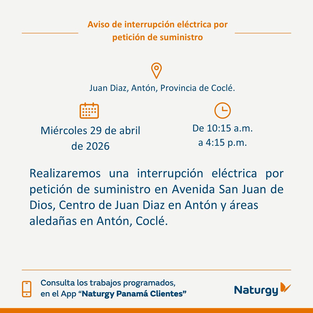 Naturgy Panamá tweet media