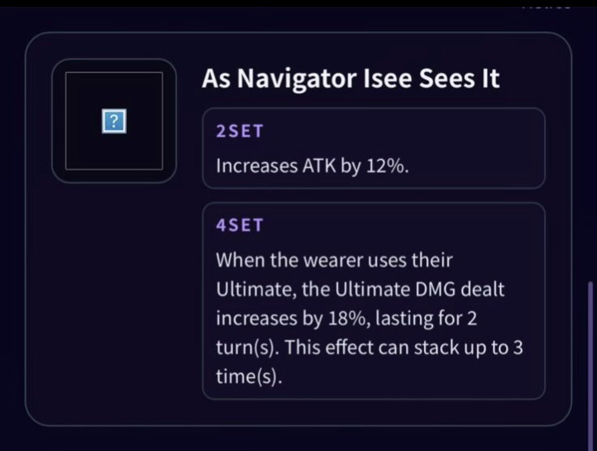 Isee Reric Hsr // hsr leaks the new new relic sets? second one is obviously blade’s ...