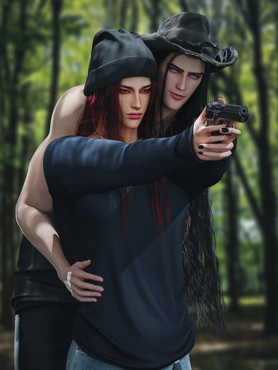 KissoftheHated's tweet photo. Exclusive training 🎯

#koth #roleplay #bl #blender3d #sims4 https://t.co/uxGkAntZjF