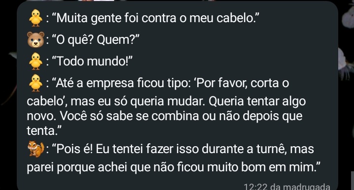 Karladeangelis1's tweet image. Ninguém ouse tocar no cabelo do jimin deixem as tesouras longe! Empresa mal amada e com um péssimo gosto, o cabelo do jimin esta maravilhoso assim e se ele se sente bem assim é oq importa!

#jimin #suga #hoseok #jhope #yoongi #taehyung 
#BTS_WORLDTOUR_ARIRANG_TAMPA #BTS