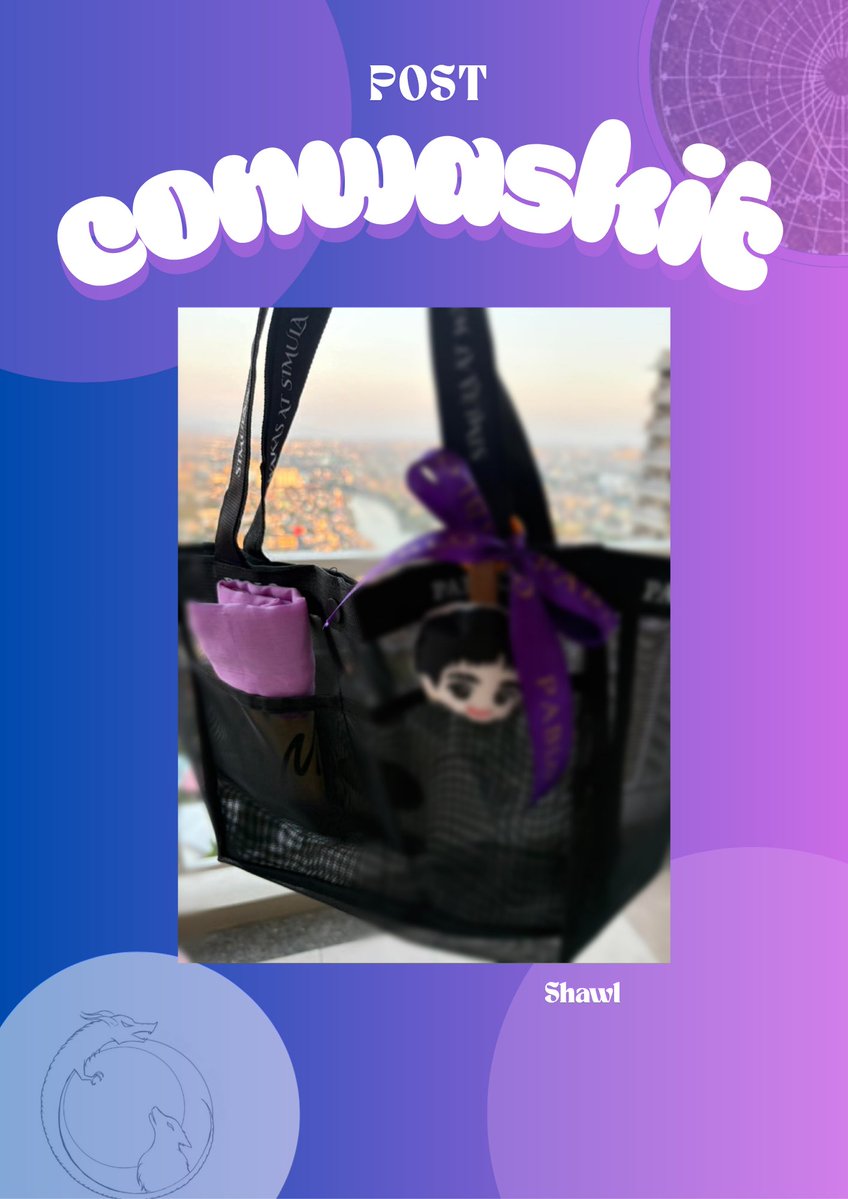 PCD hits different… so let’s wear it.😌💜

Wrap yourself in the vibe with our Post-ConWASKit Shawl.

Light, stylish, and perfect pang-concert or even everyday fits—subtle but ramdam ang support kay Pablo.🫶 

Pre-order still open until May 4!
Para ready ka na rin sa PabCon 👀
