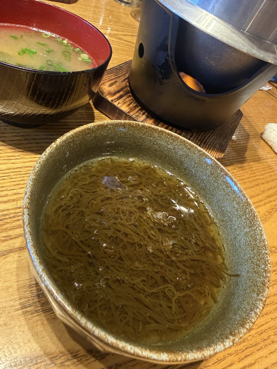もずくは、飲み物と思ってます。