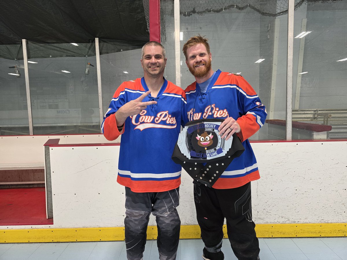 CowPiesHockey's tweet image. Back to back Ships!!!!!
#champions #backtoback #repeat #Cow #pies #hockey
