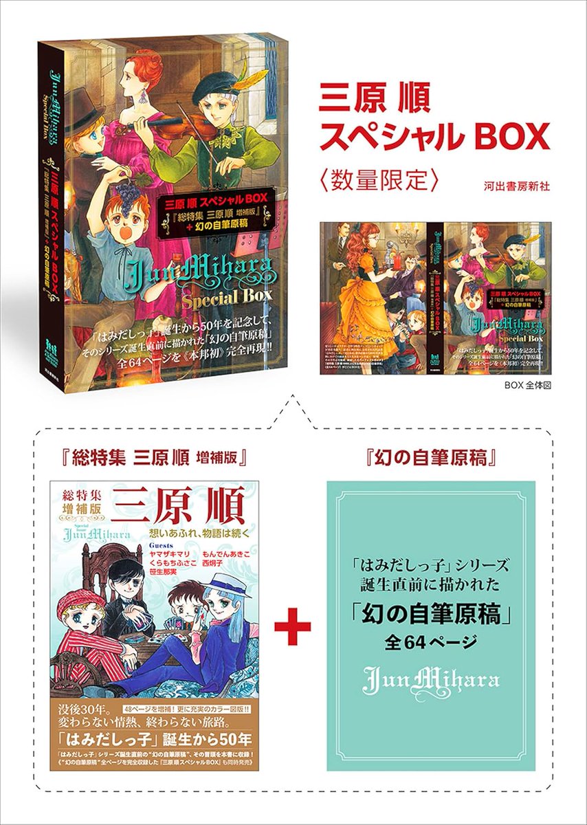 三原順スペシャルBOX ―『総特集 三原順 増補版』＋幻の自筆原稿
