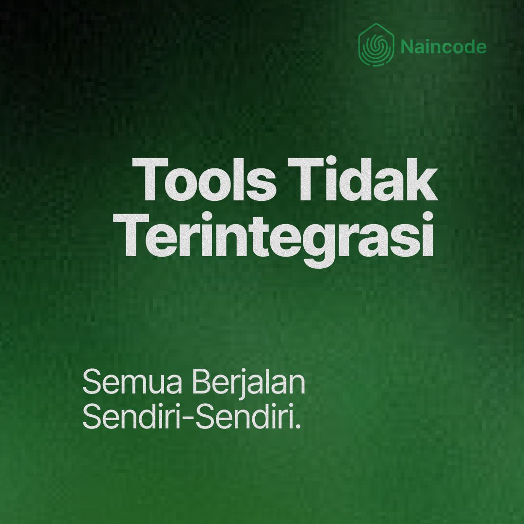 naincode's tweet image. Banyak sistem stuck di sistem, bukan market 😮‍💨

#Naincode #DigitalTransformation #BusinessSystem #ScaleYourBusiness