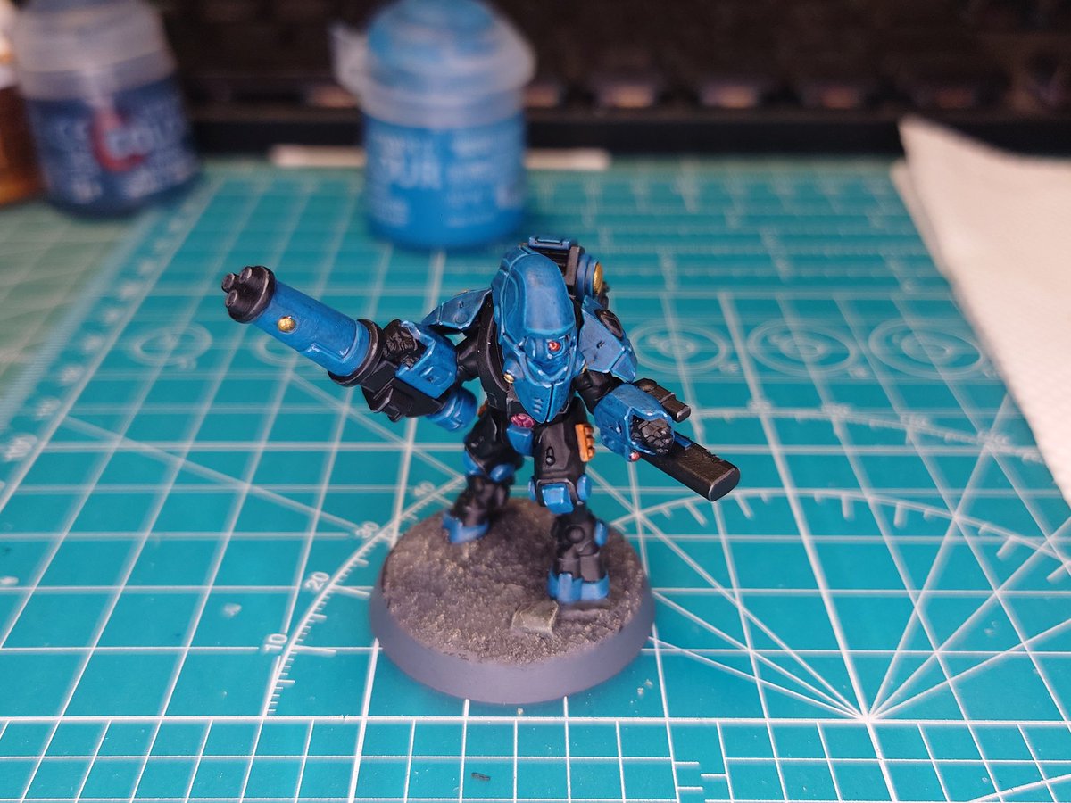 domeme's tweet image. ステルスバトルスーツその3
#Warhammer40k
#ウォーハンマー40k