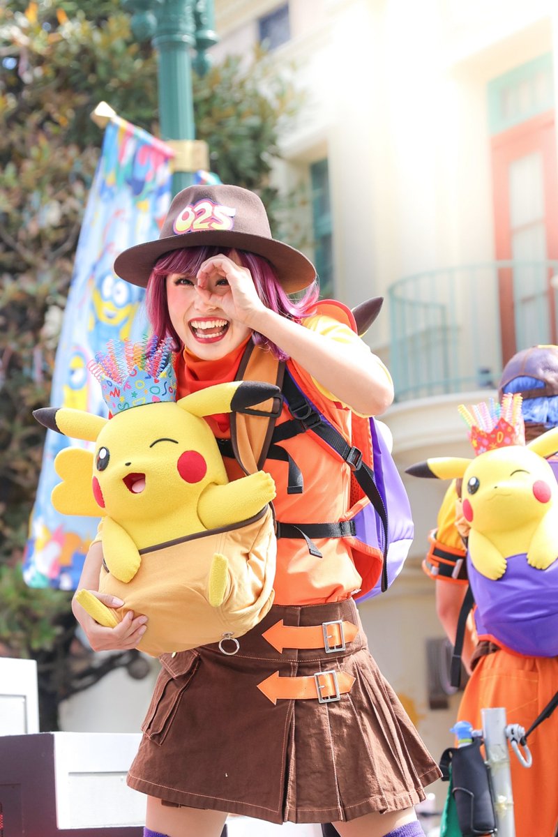 NO LIMIT! パレード ～Discover U!!! バージョン～
ポケフロちゃんと観れたの初めて！

#USJファン
#NOLIMITパレード
#DiscoverU