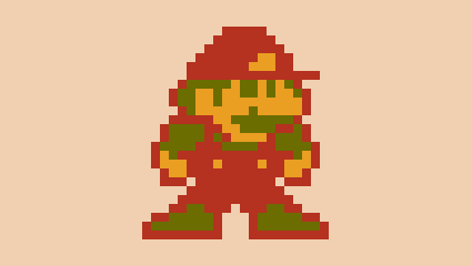 Malev721's tweet image. What if #Mario was 8bit?