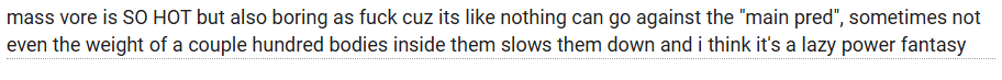 Vore Anon tweet media