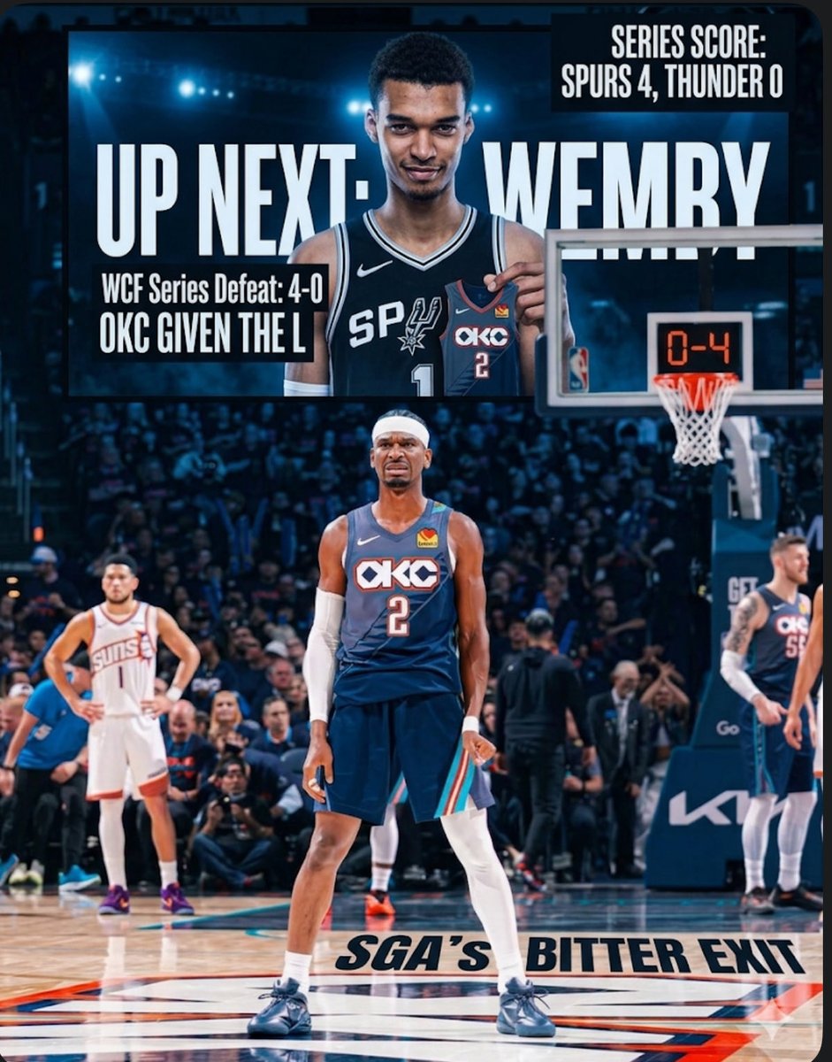 SugarBabyBets's tweet image. On deck for 2026 Western Conference finals: #sga #wemby