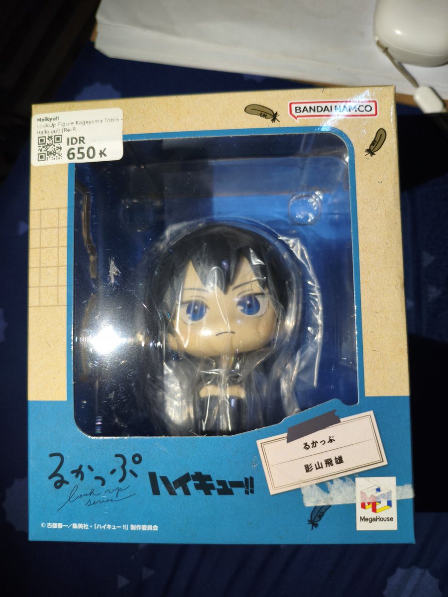 llyliena's tweet photo. Wts figure lookup look up rukappu kageyama uniform (bagian atas box nya sobek sedikit, cm aku tempel pake selotip)
450k (negotiable)
#warunganime #warunghaikyuu #warunghq #warunghq https://t.co/2LzM5NGe4r