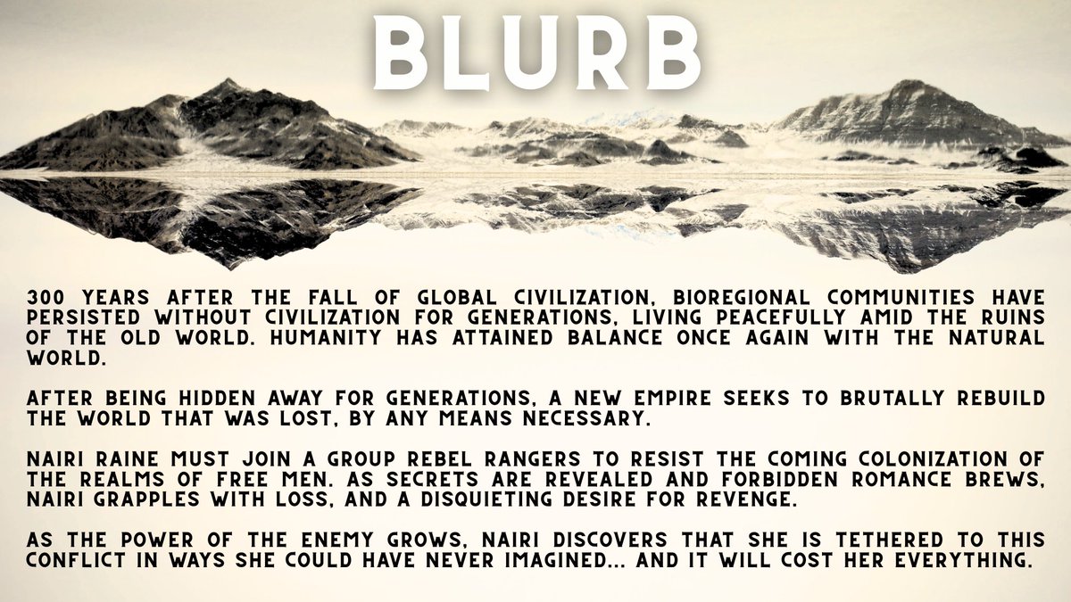 marenomorgan's tweet image. FALL OF MEN - post-apocalyptic dystopian romance trilogy (in-progress)
💀 high-stakes, complex plot
👁️ eye-opening journey of discovery for MCs
🖤 protecting hope and beauty in a fallen world
🏹 doing whatever it takes to defend those they love
#questpit #agentsguide #W #S #D #R