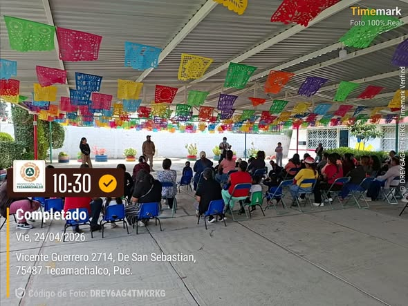VisionUPP's tweet image. #VISION en #Tecamachalco
En el Jardín de Niños “Ilusión”, en la colonia San Sebastián, personal de Protección Civil de Tecamachalco brindó una plática informativa a niñas, niños, padres de familia y docentes, acercando a los más pequeños a temas básicos de prevención