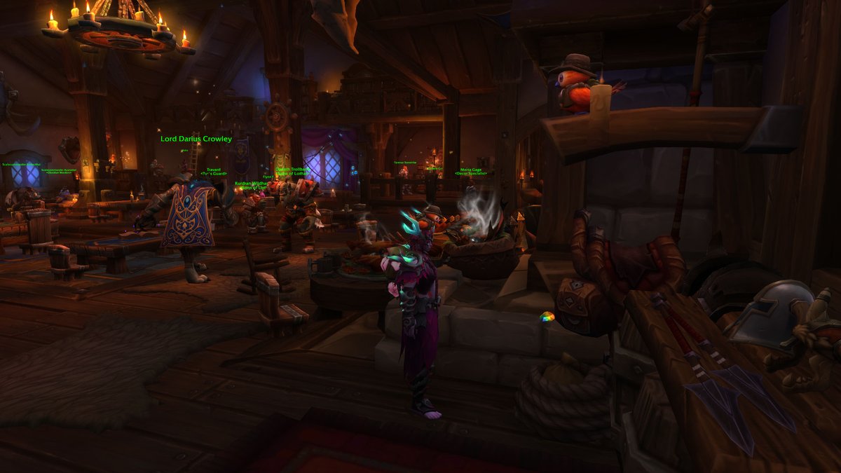 ReaperNevermore's tweet image. i found a little friend in the Arcantina! #Warcraft