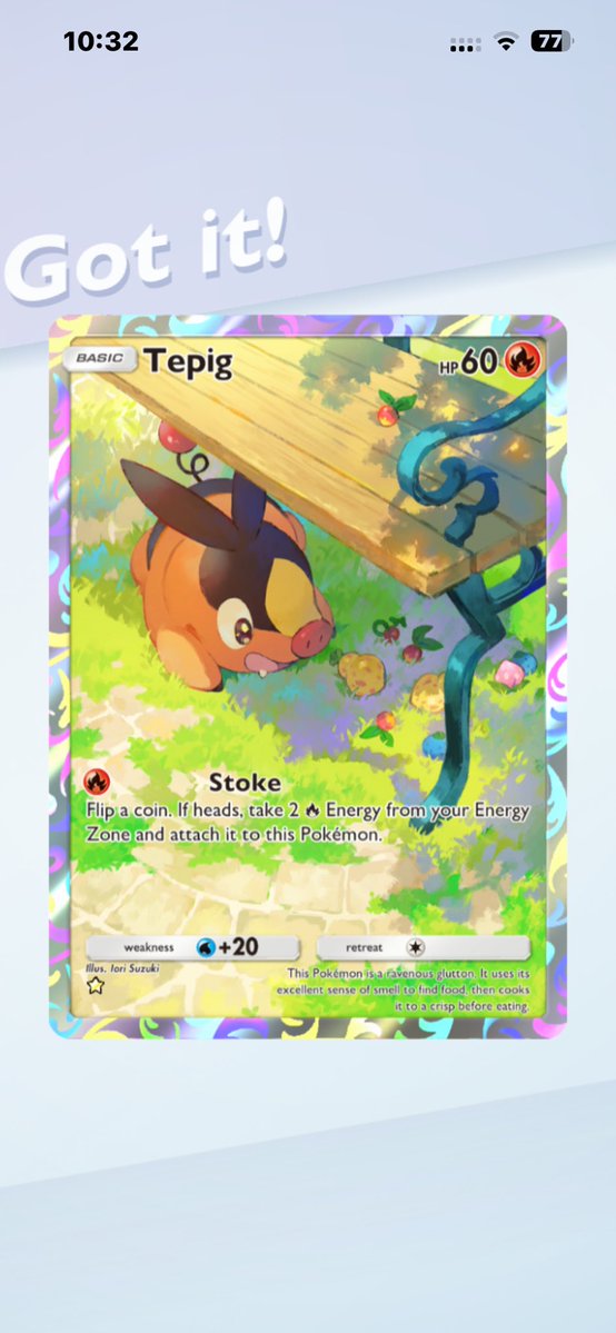 NightSwordsman's tweet image. I still got DA TOUCH baby!!!! #PokemonTCGPocket #Pokemon #TCG #App