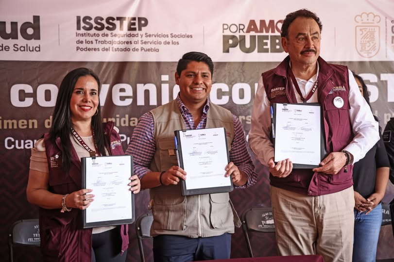 VisionUPP's tweet image. #VISION en #Cuautlancingo
Convenio histórico con el ISSSTEP dignificará a policías y sus familias*
Mas en VISION: periodicovision.com.mx/.../convenio-h…