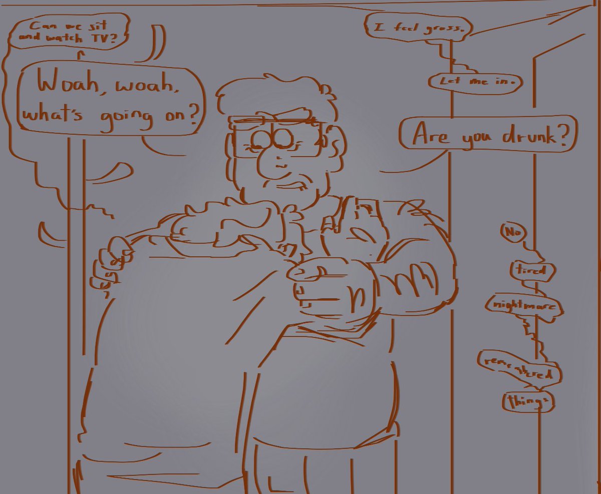 5fingerpickz's tweet image. hes had a bad day (life) #stanleypines #yumeship
