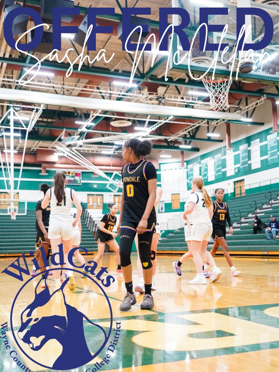 clutchSasha13's tweet photo. After a great visit and conversation with @Coach_Yvonne3. I am blessed to receive and offer to continue my academic and athletic career at Wayne County Community College District.

@DaleGirlsHoops @CoachRoy23 @CoachEvanBell @MichHSBball @MICROSSOVER https://t.co/8dpUP3iEir