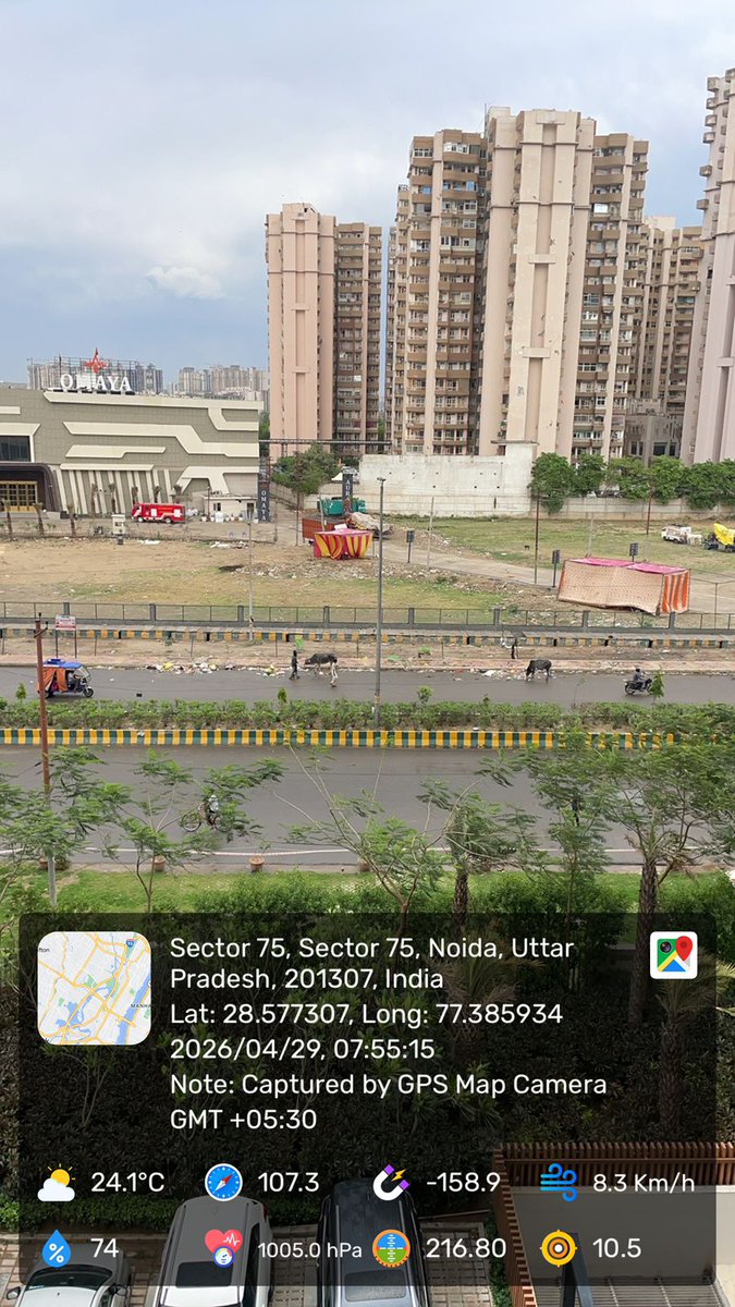 ivycounty75's tweet photo. @CPCB_OFFICIAL @InduPrakashPCS ji @CeoNoida @noida_authority @dmgbnagar @MoHUA_India this is condition of the city who have won the award for cleanest city of India. https://t.co/jUjiWVFV33
